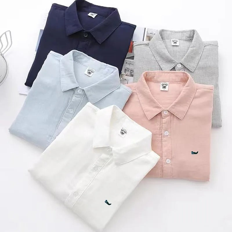 Men's Linen Cotton Shirts (Pack of 4)