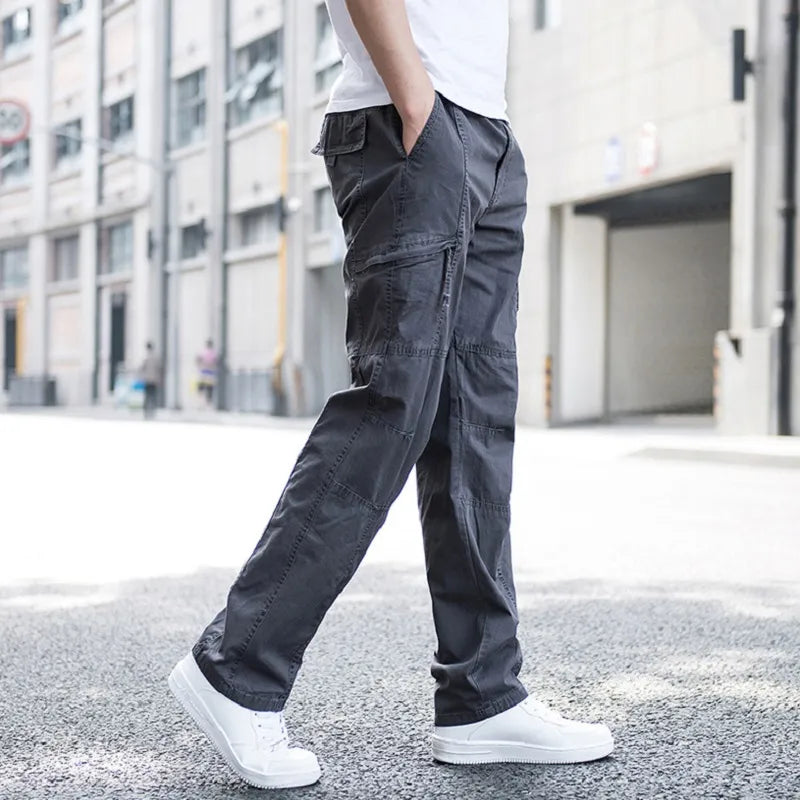 MEN'S CARGO TROUSERS STRAIGHT [PACK OF 2]