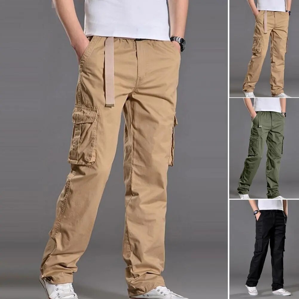 Men's Casual Cargo Cotton Pants ( Pack of 2 )