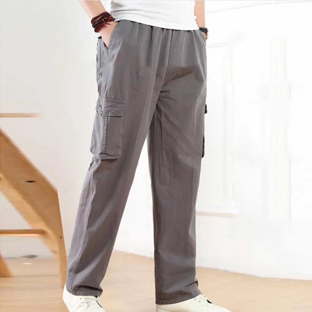 Men's Casual Cargo Cotton Pants ( Pack of 2 )