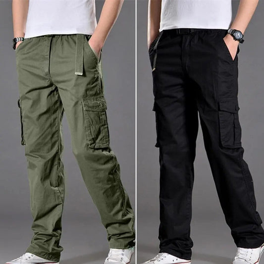 Men's Casual Cargo Cotton Pants ( Pack of 2 )