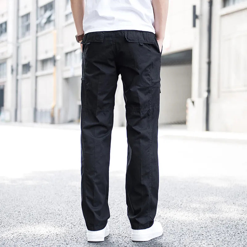 MEN'S CARGO TROUSERS STRAIGHT [PACK OF 2]